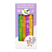 Magická súprava 6 viacfarebných fixiek