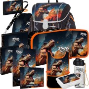 Školská aktovka Oxybag Premium Light Dino Raptor – 13-dielny set