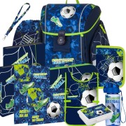 Školská aktovka Oxybag Premium Light Futbal Champion – 12-dielny set