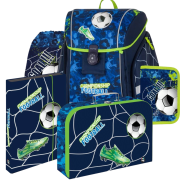 Školská aktovka Oxybag Premium Light Futbal Champion – 5-dielny set