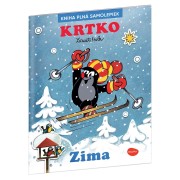 KRTKO a ZIMA Kniha samolepiek