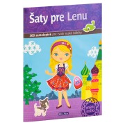 Šaty pre LENU – Kniha samolepiek 