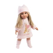 Llorens 53562 ELENA – realistická bábika s mäkkým látkovým telom – 35 cm