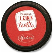 Pečiatkovací vankúšik Izink Textile červená