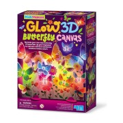 3D Svietiaci obrázok – Motýle