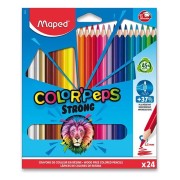 Pastelky Maped Color'Peps Strong - 24 farieb