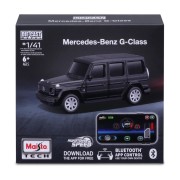 Maisto RC – Die-Cast Metal – Mercedes-Benz G-Class so svetlami, 1:41, 2,4 GHz, USB, XTR, Bluetooth