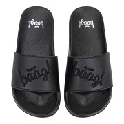 Šľapky BAAGL Logo Black veľ. 42