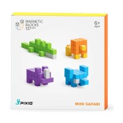 PIXIO magnetická stavebnica – Mini Safari – 137 ks