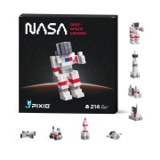 PIXIO magnetická stavebnica – NASA Space Mission – 214 ks