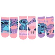 Dievčenské ponožky Stitch 3pack ružové