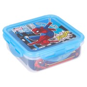 Desiatový box Spiderman štvorcový 500ml