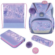 Aktovka pre prváka Herlitz UltraLight Motýľ 4d. set